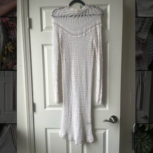 Isabel Marant White Knit Dress